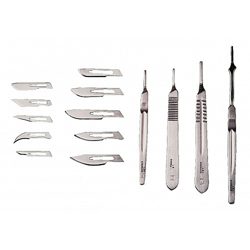 SCALPEL BLADES SURGICAL STAINLESS STEEL ULTRA SHARP No.10A (100/BOX)